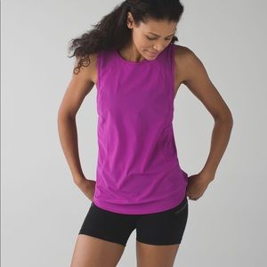 Lululemon Purple Sculpt Tank Top